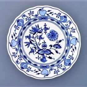 Cibulák – Tanier hlboký 24 cm – originálny cibuľový porcelán 1. akosť