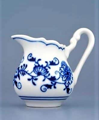 Cibulák – Mliekovka vysoká 0,08 l – originálny cibuľový porcelán 1. akosť