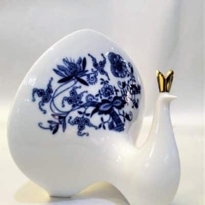 Cibulák – Páv – Originálny cibuľový porcelán 1. akosť