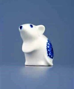 Cibulák – Myš 5,5 cm – originál cibuľový porcelán 1. akosť