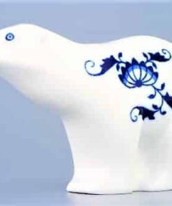 Cibulák – Medvedík 15 cm – originál cibuľový porcelán 1. akosť