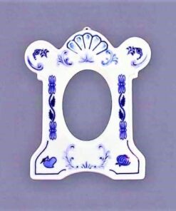 Cibulák – Rámik na fotografiu 9 x 7 cm – originál cibuľový porcelán 1. akosť