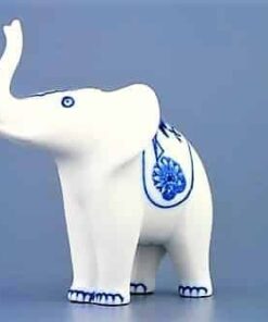 Cibulák – Slon reklamný – malý 12 cm – originál cibuľový porcelán 1. akosť