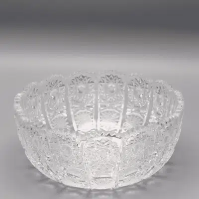 Krištáľová brúsená misa ÚSVIT 16 cm