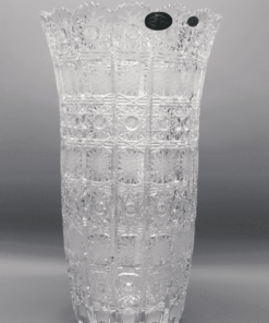 Krištáľová brúsená váza ÚSVIT 32 cm