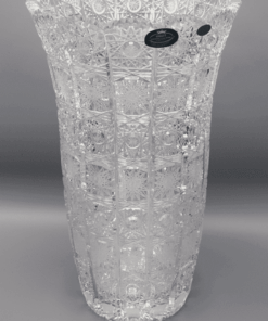 Krištáľová brúsená váza ÚSVIT 32 cm