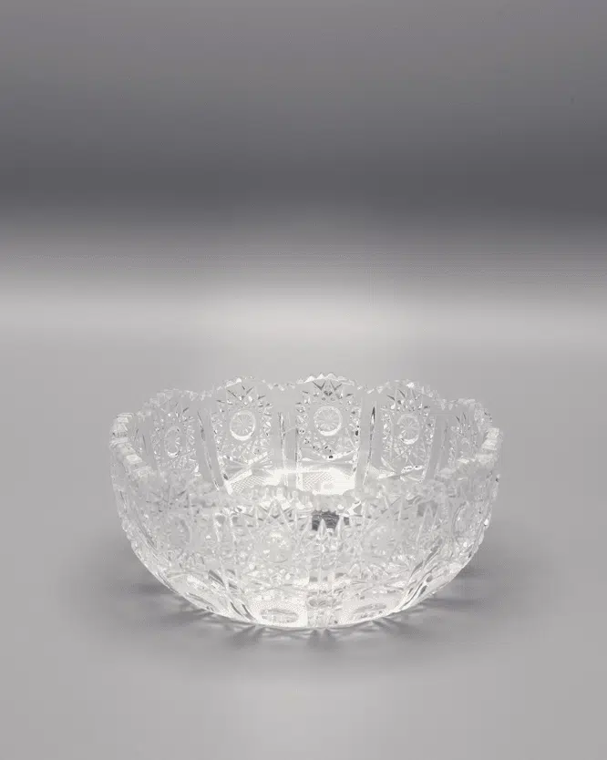 Krištáľová brúsená misa ÚSVIT 31 cm