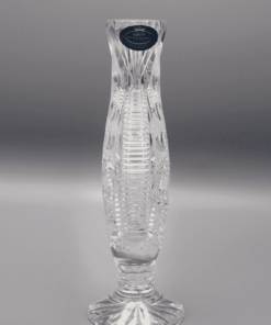 Krištáľová brúsená váza ÚSVIT 18 cm