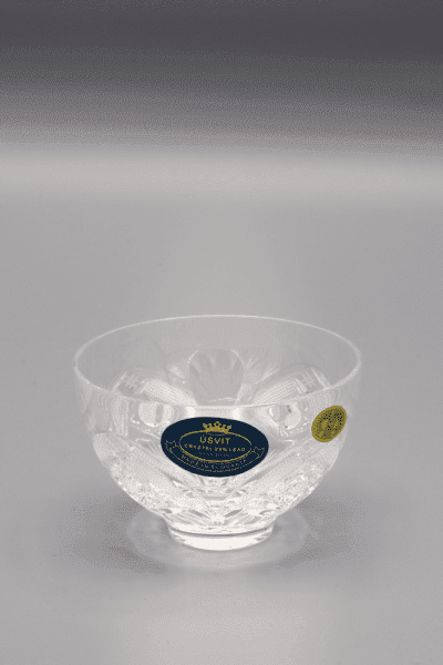 Krištáľová brúsená misa ÚSVIT 7,5 cm - Image 2