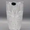 Krištáľová brúsená váza ÚSVIT 21 cm