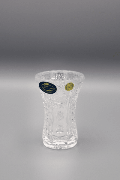 Krištáľová brúsená váza ÚSVIT 9,5 cm
