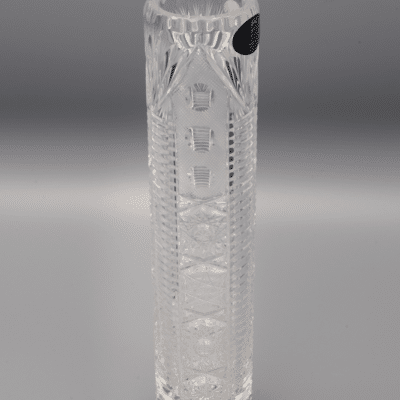 Krištáľová brúsená váza ÚSVIT 23 cm