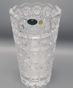 Krištáľová brúsená váza ÚSVIT 25 cm