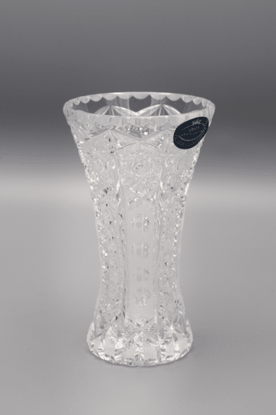 Krištáľová brúsená váza ÚSVIT 13 cm