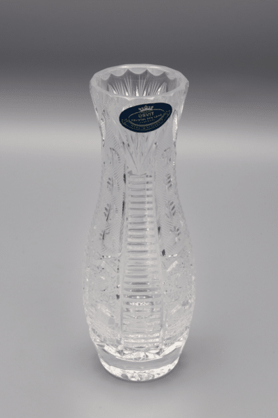 Krištáľová brúsená váza ÚSVIT 17 cm