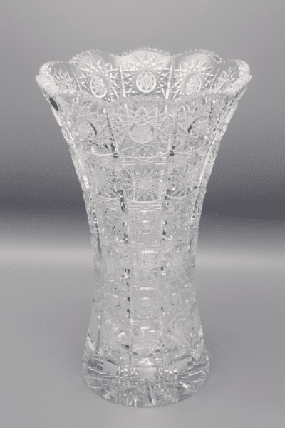 Krištáľová brúsená váza ÚSVIT 29 cm