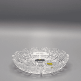 Krištáľový brúsený tanier ÚSVIT 14 cm