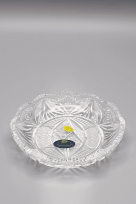 Krištáľový brúsený tanier ÚSVIT 14 cm