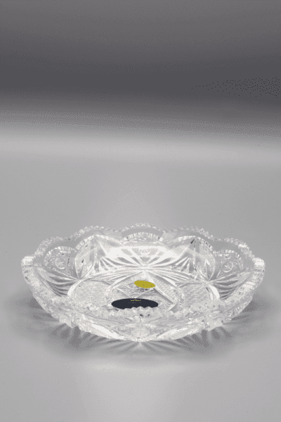 Krištáľový brúsený tanier ÚSVIT 14 cm - Image 2