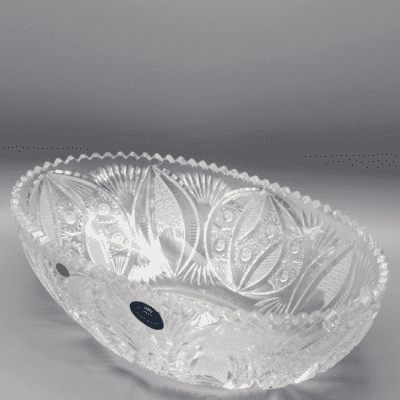 Krištáľová brúsená misa ÚSVIT 31 cm
