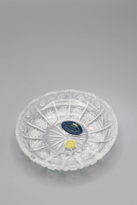 Krištáľový brúsený tanier ÚSVIT 11 cm