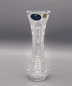 Krištáľová brúsená váza ÚSVIT 18 cm