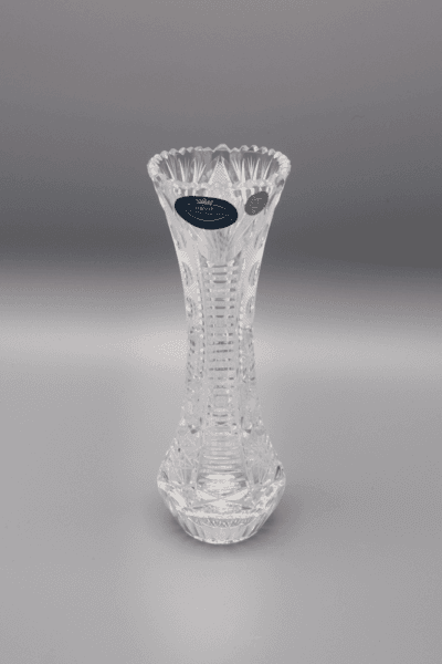 Krištáľová brúsená váza ÚSVIT 18 cm - Image 2