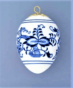 Cibulák – Veľkonočná ozdoba – vajíčko – originál cibuľový porcelán 1. akosť
