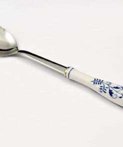 Cibulák – Vidlička na šalát porcelán + nerez