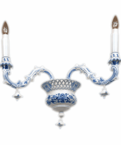 Cibulák – Lampa nástenná 2 ramenná – originálny cibulák Dubí – 1. akosť