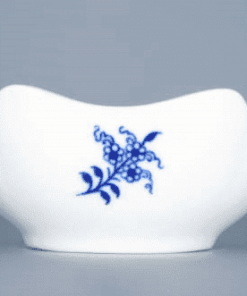 Cibulák – Popolník 4-hranný 12,5 cm – originál cibuľový porcelán 1. akosť