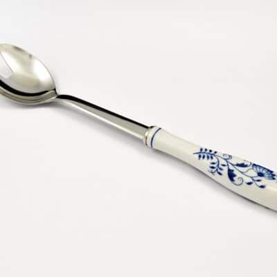 Cibulák – Vidlička na šalát porcelán + nerez
