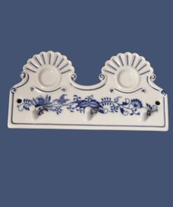 Cibulák – Kuchynský vešiak s dierkami 18 cm – originál cibuľový porcelán 1. akosť