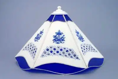 Cibulák – Tienidlo k lampe vitráž prelamované 6 stenové – originálny cibulák Dubí – 1. akosť