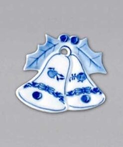 Cibulák – Vianočná ozdoba – zvončeky – originál cibuľový porcelán 1. akosť