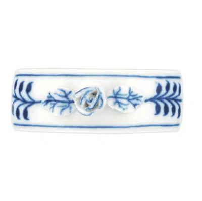 Cibulák – Krúžok na obrúsky s ružami 7 cm – originál cibuľový porcelán 1. akosť