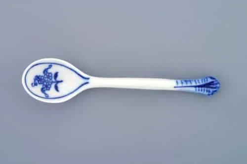 Cibulák – Lyžička 12 cm – originál cibuľový porcelán 1. akosť