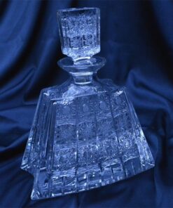 Krištáľová brúsená whisky fľaša 700 ml