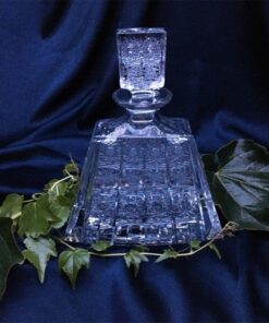 Krištáľová brúsená whisky fľaša 700 ml