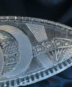 Krištáľová brúsená exkluzívna platňa 55 cm