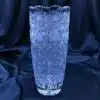 Krištáľová brúsená váza 20 cm