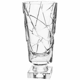 Krištáľová váza Cra ftd vase 38 cm