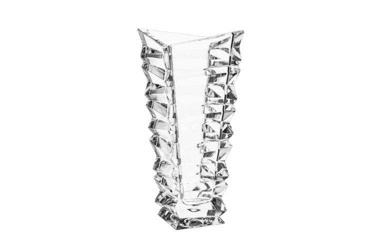 Krištáľová váza Roc vase 30,5 cm