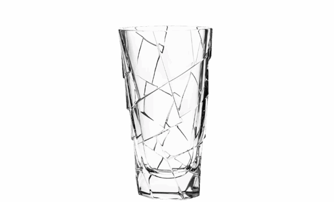 Krištáľová váza Cra vase 30,5 cm