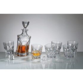 Set Aca Whisky 1 + 6 pohárov