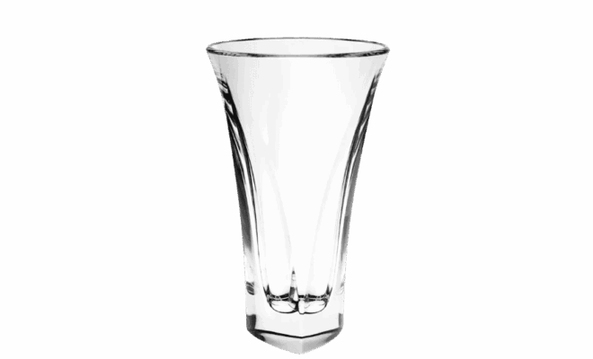 Krištáľová váza Tria vase 30 cm