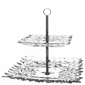 Miska Gla two tier plate 30,5 cm