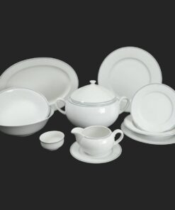 Porcelánová obedová súprava pre 6 osôb Opsed ornament
