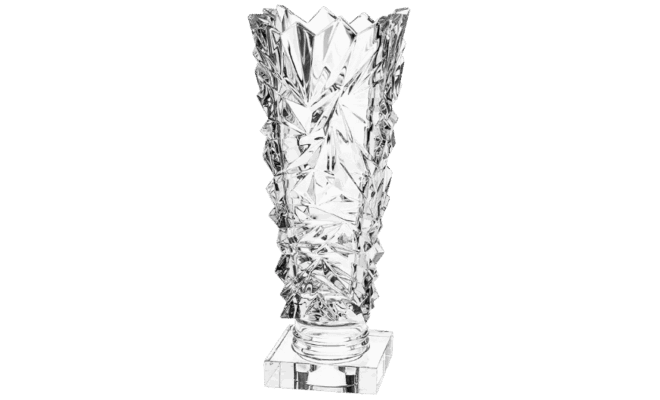 Krištáľová váza Gla vase 38 cm