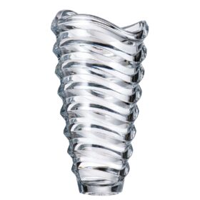 Krištáľová váza Wav vase 34 cm